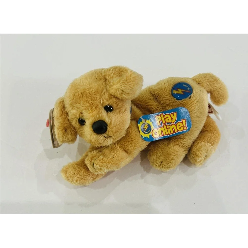TY Beanie Babies Fletch Golden Retriever Dog Plush Retired Rare Collectible